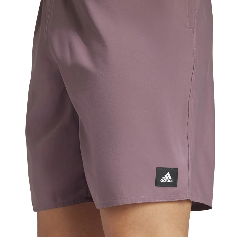 adidas Solid CLX Classic-Length Men's Swim Shorts