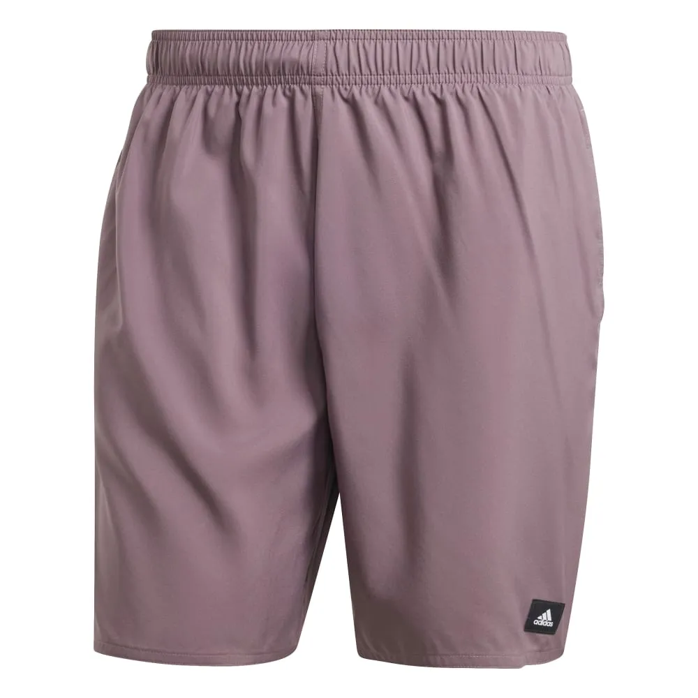 adidas Solid CLX Classic-Length Men's Swim Shorts