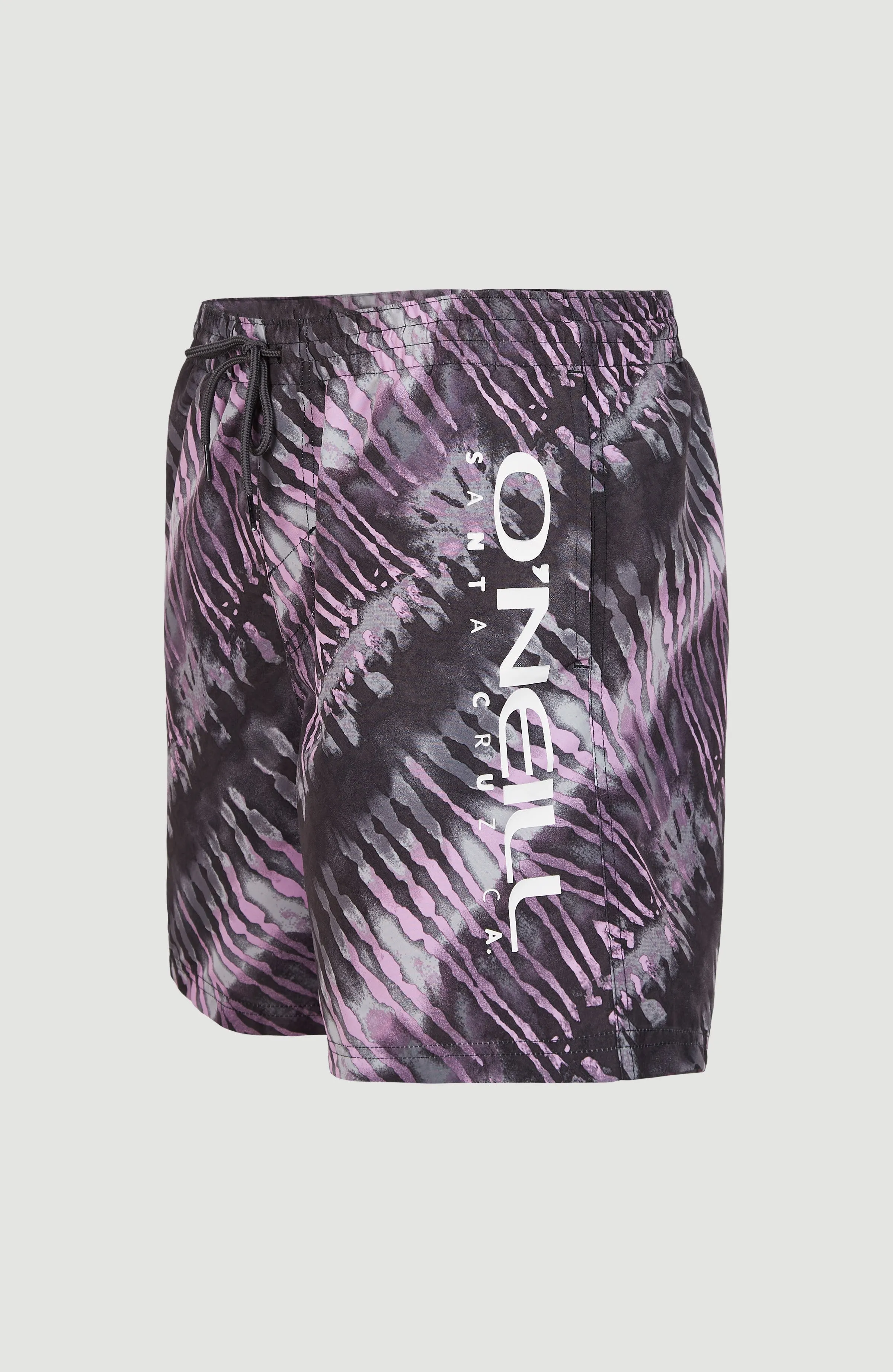 Cali Melting 16'' Swim Shorts | Grey Tie Dye