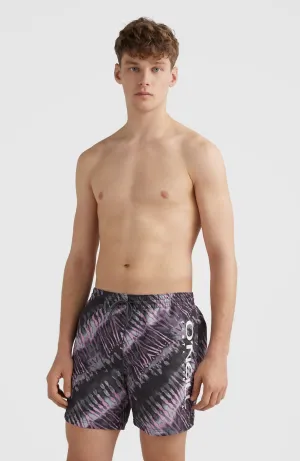 Cali Melting 16'' Swim Shorts | Grey Tie Dye