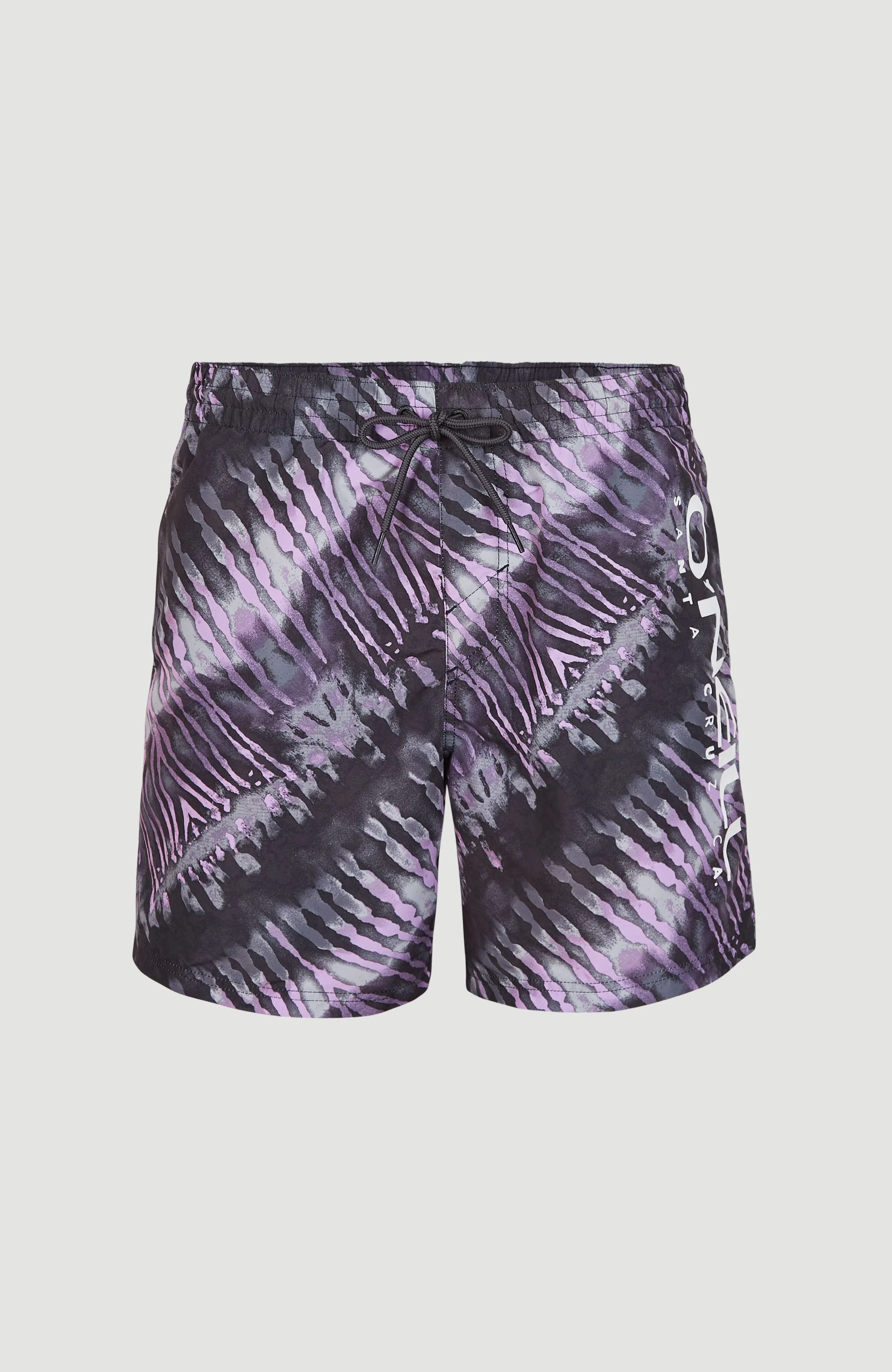 Cali Melting 16'' Swim Shorts | Grey Tie Dye