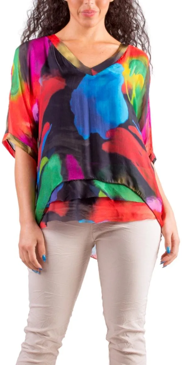 Diana Brushstroke Blouse