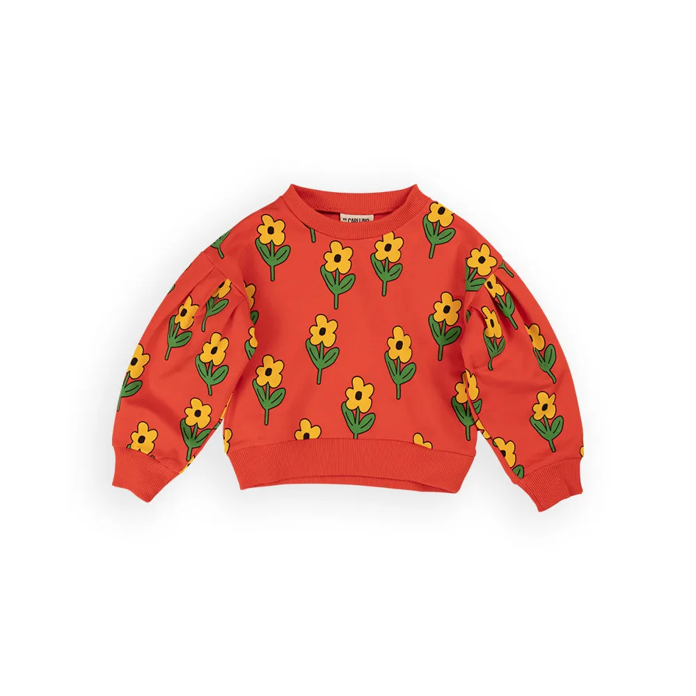 FLW17-FLOWERS GIRLS SWEATER