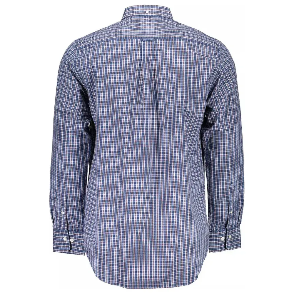 Gant Purple Cotton Men Shirt