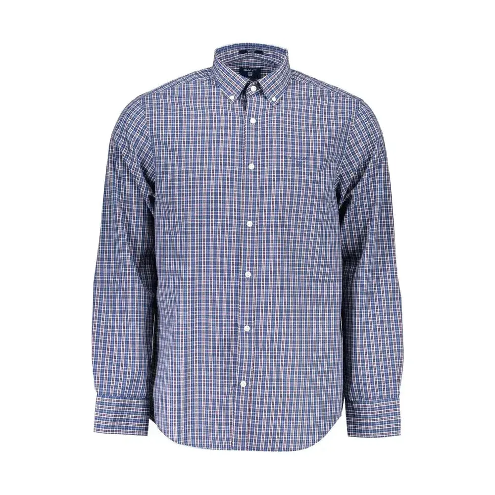 Gant Purple Cotton Men Shirt