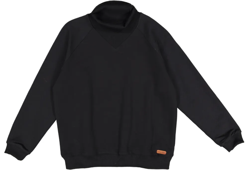 GOLF SWEATSHIRT-Black