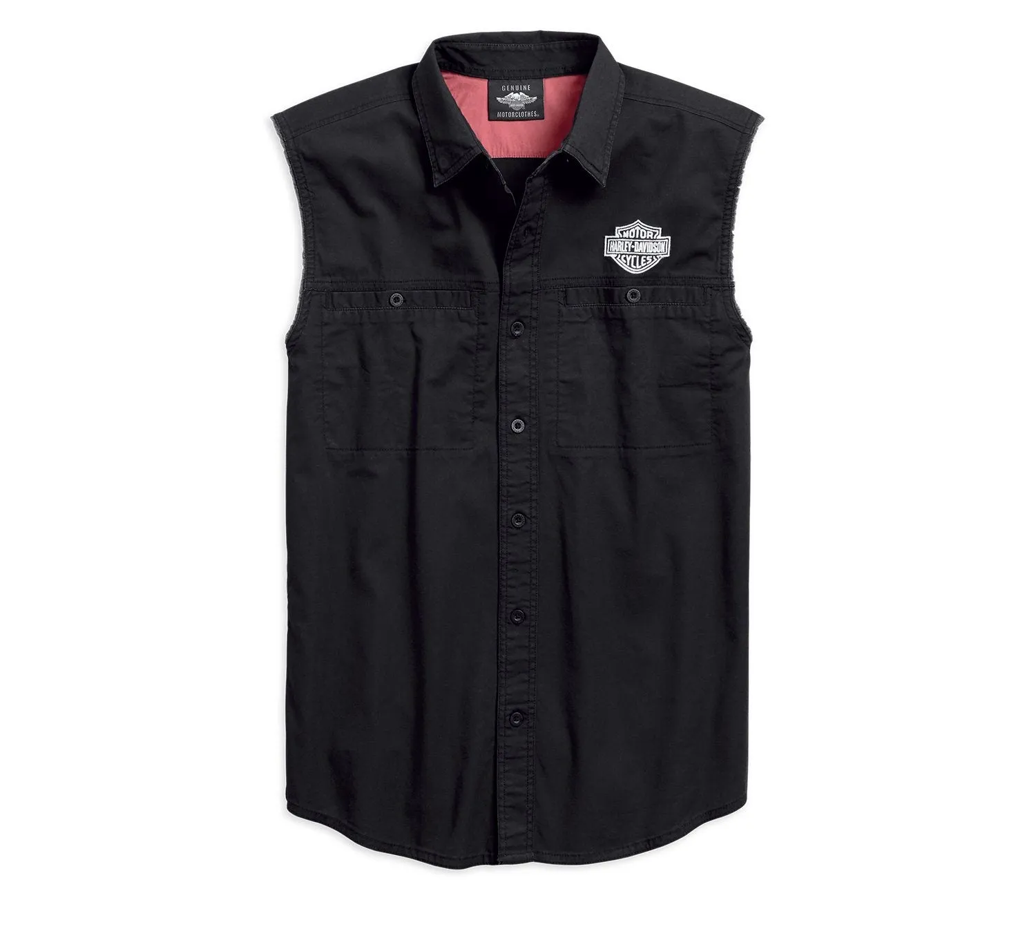 Harley-Davidson® Men's Flag Blowout cutoff button up - 96766-19VM