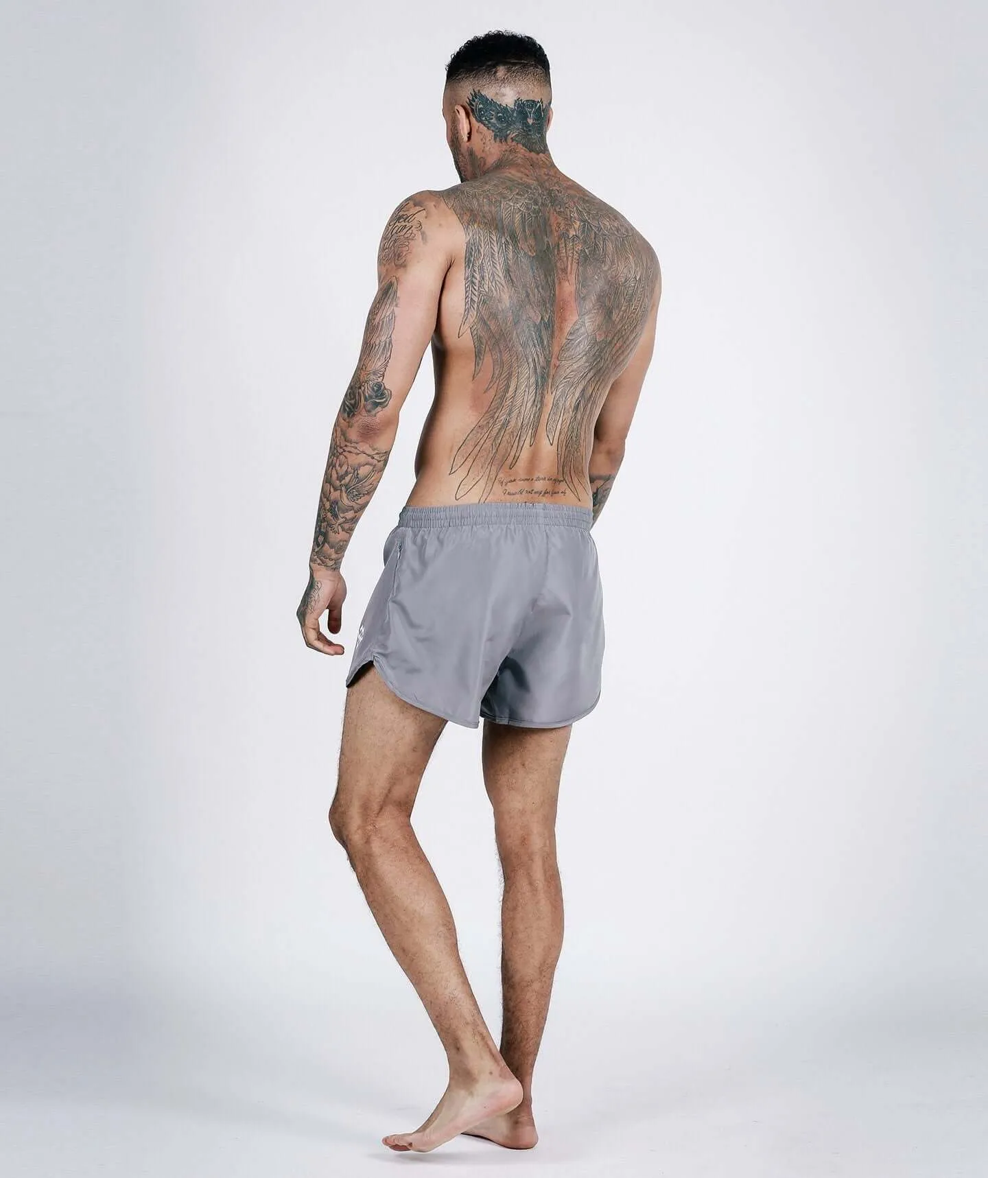 Hybrid Gym/Swim Shorts (Grey)