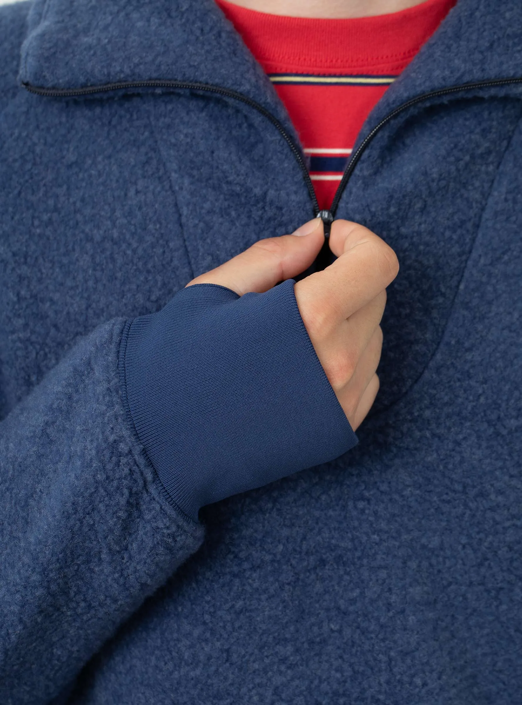 MIL Half Zip Fleece Blue