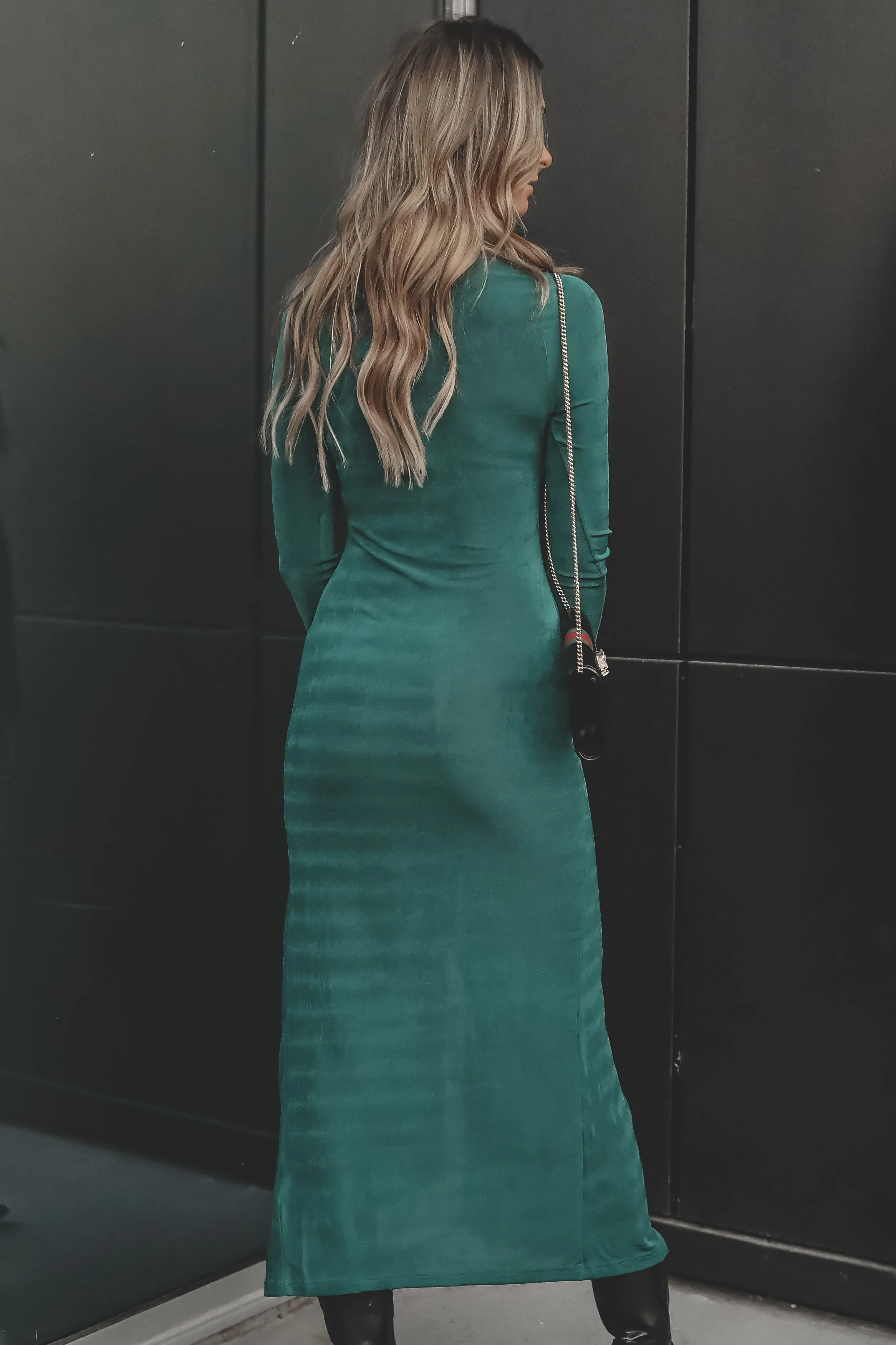 MINKPINK Alessia Emerald Midi Dress