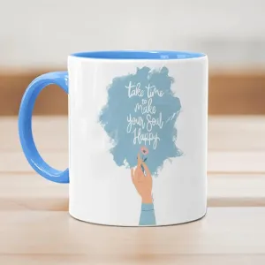 motivational Quote Printed White Mug