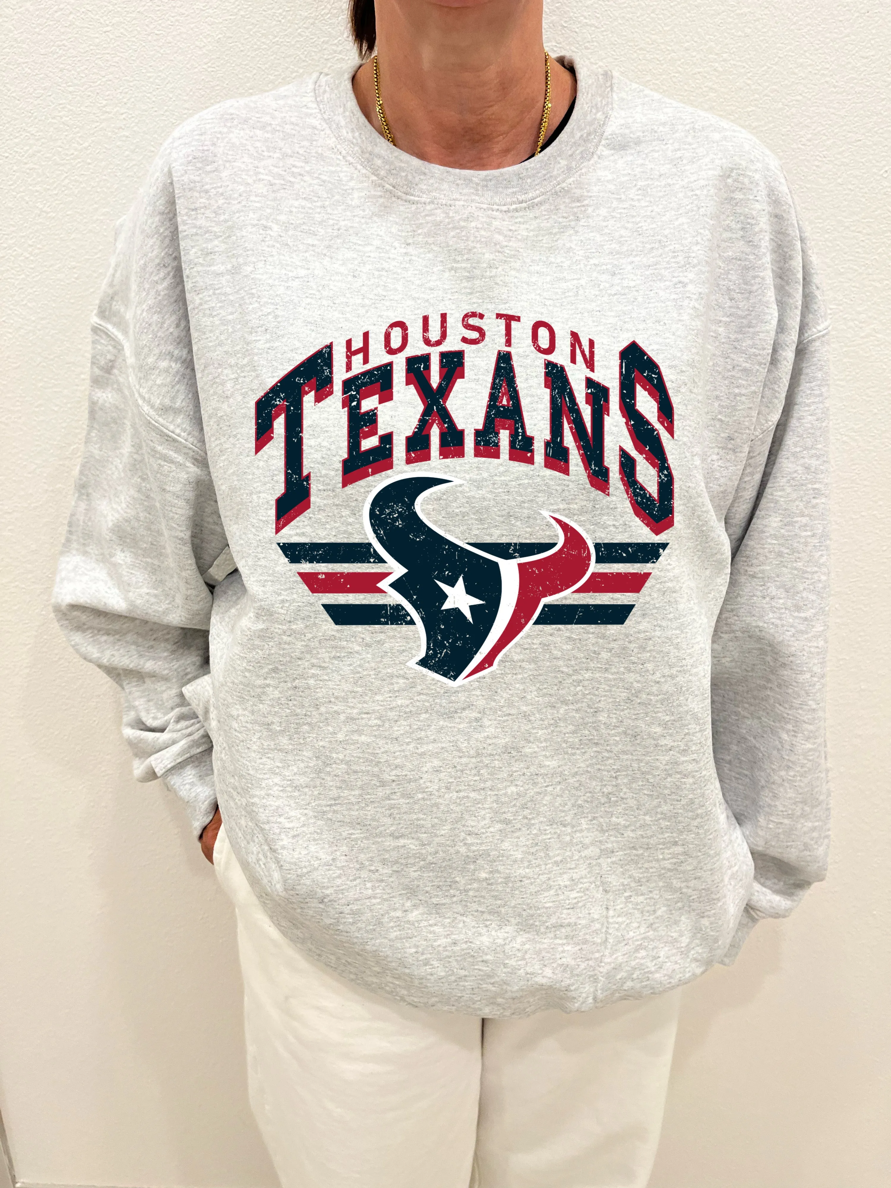 NFL Texans Crewneck