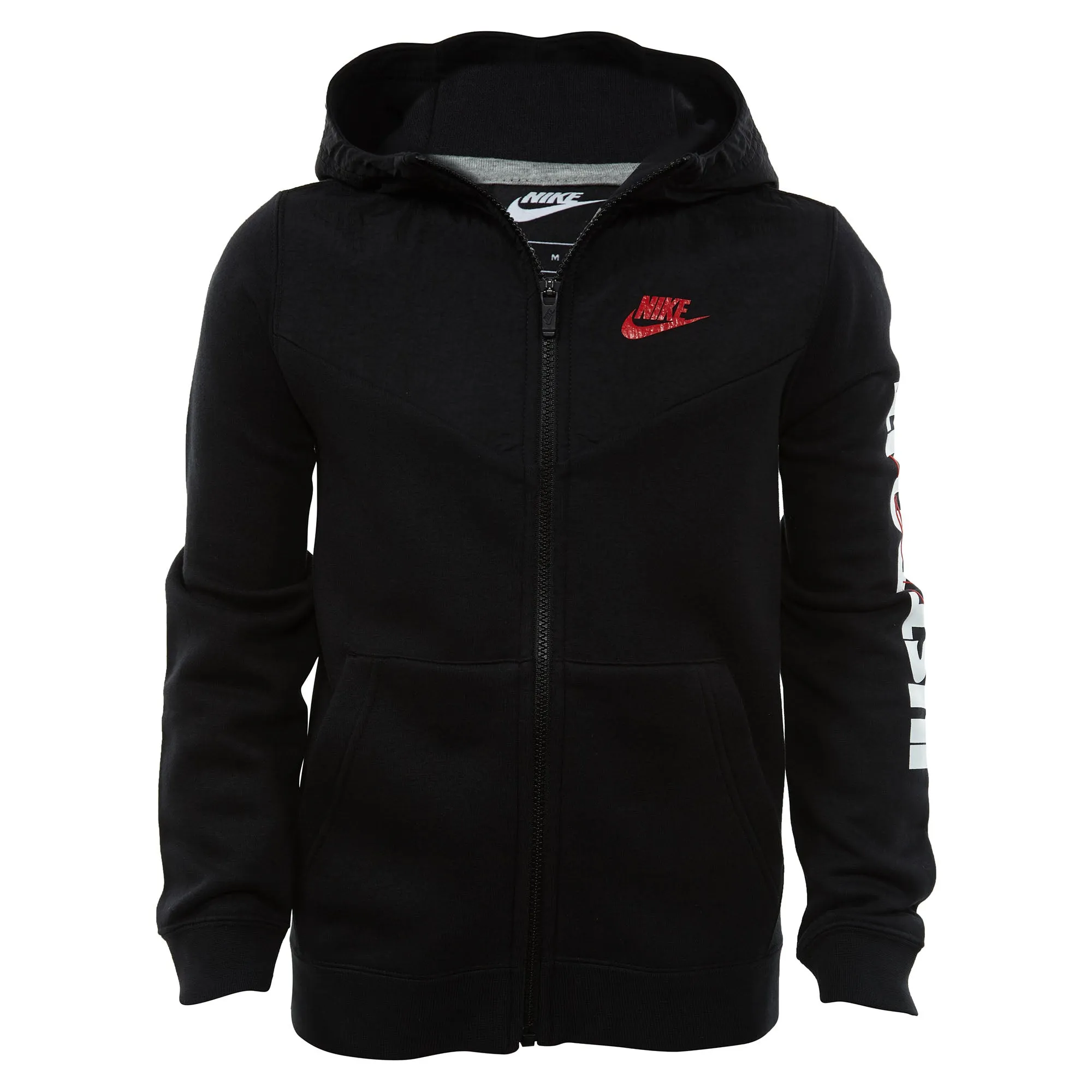 Nike Just Do It Full-zip Hoodie Big Kids Style : At5669-010