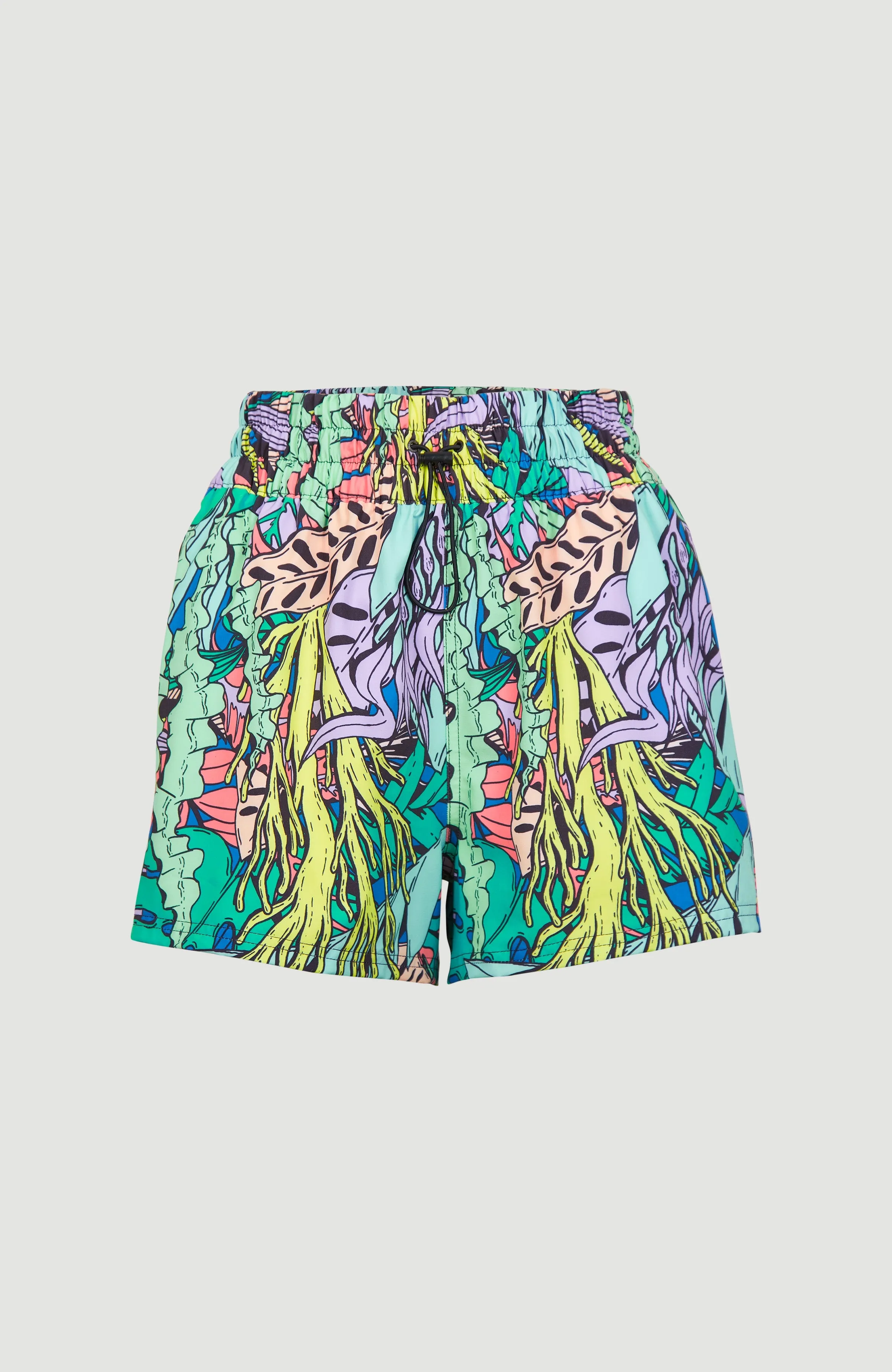 Ocean Mission Swim Shorts | Blue Comic Seaweed