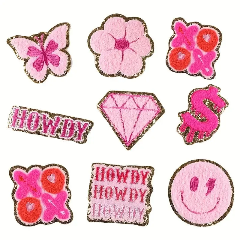 Preppy Iron On Patches