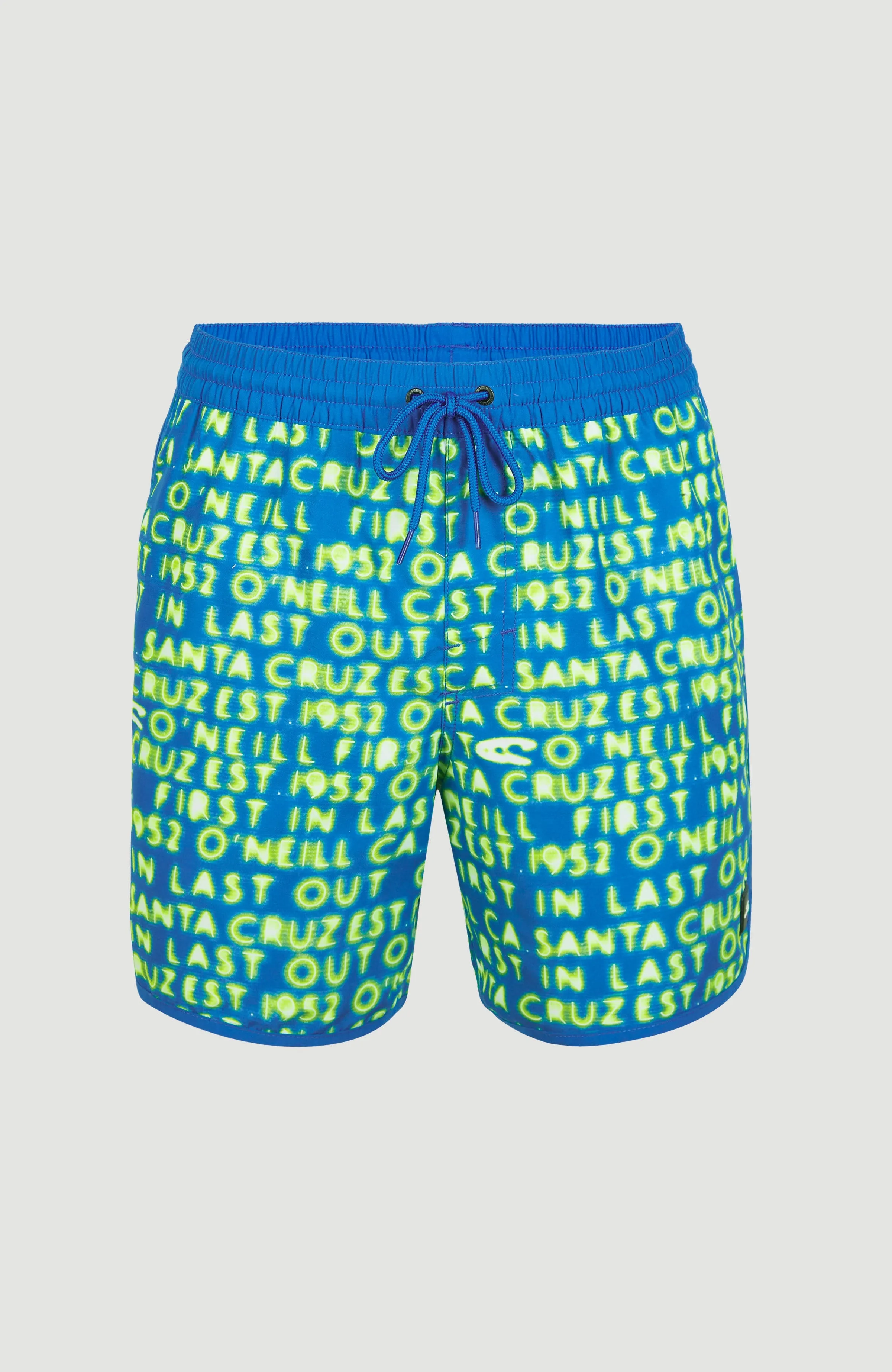 Scallop Neon 16'' Swim Shorts | Bright Blue Neon Lights