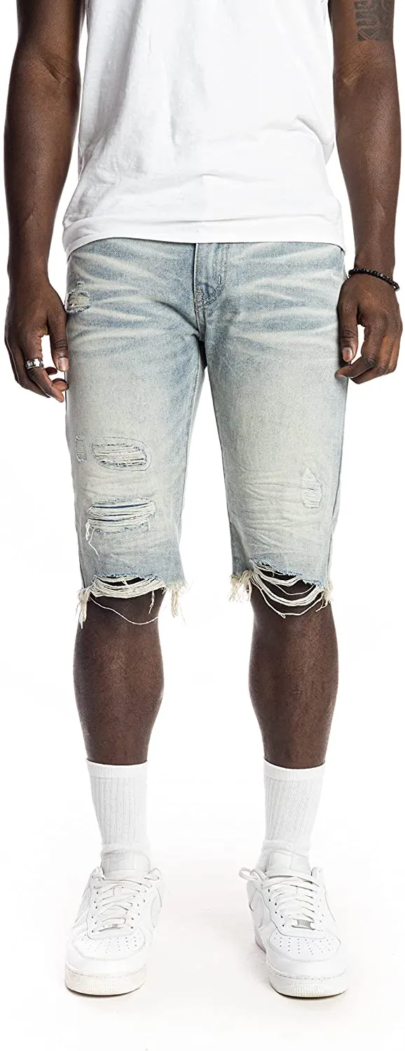 Smoke Rise Men's Basic & Heavy Rip and Repair Stretch Shorts