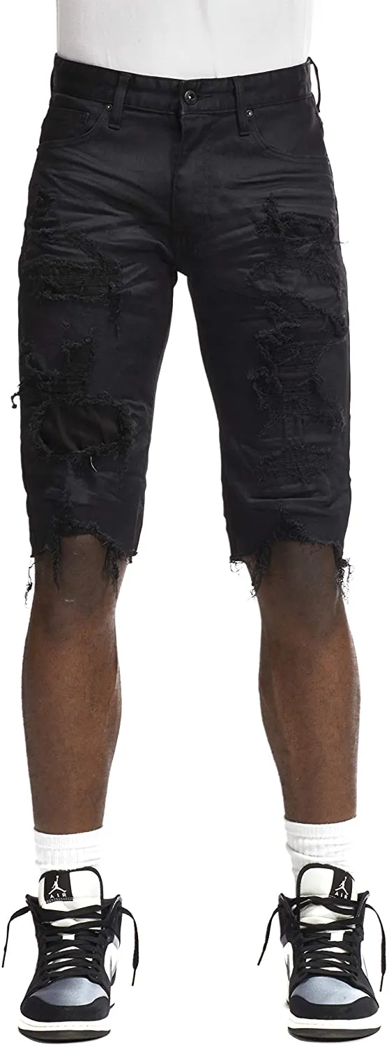 Smoke Rise Men's Basic & Heavy Rip and Repair Stretch Shorts