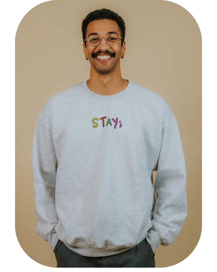 Stay; You Have Not Seen The Best Days Of Your Life Yet! (includes a sleeve-print!) - Sweatshirt