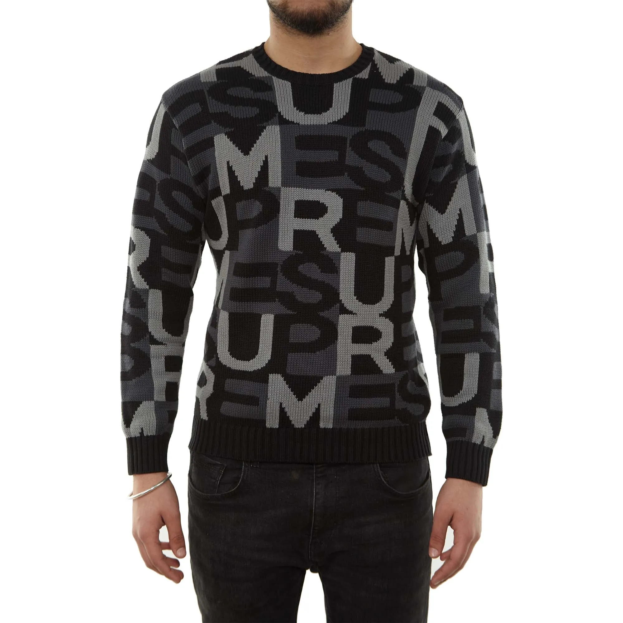 Supreme Big Letters Sweater Mens Style : Sup-bglttrsswtr-BLK