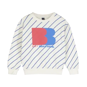 SW02-SWEATSHIRT ALLOVER DIAGONAL -Fog