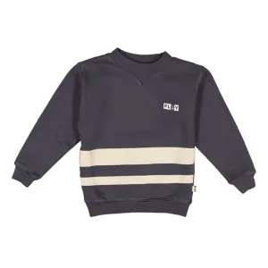 TERRIBLE TWOS SWEATER-NAVY STRIPE