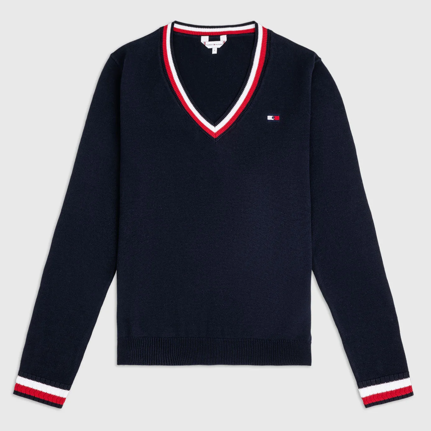 Tommy Hilfiger Indiana V-Neck Sweater - Desert Sky