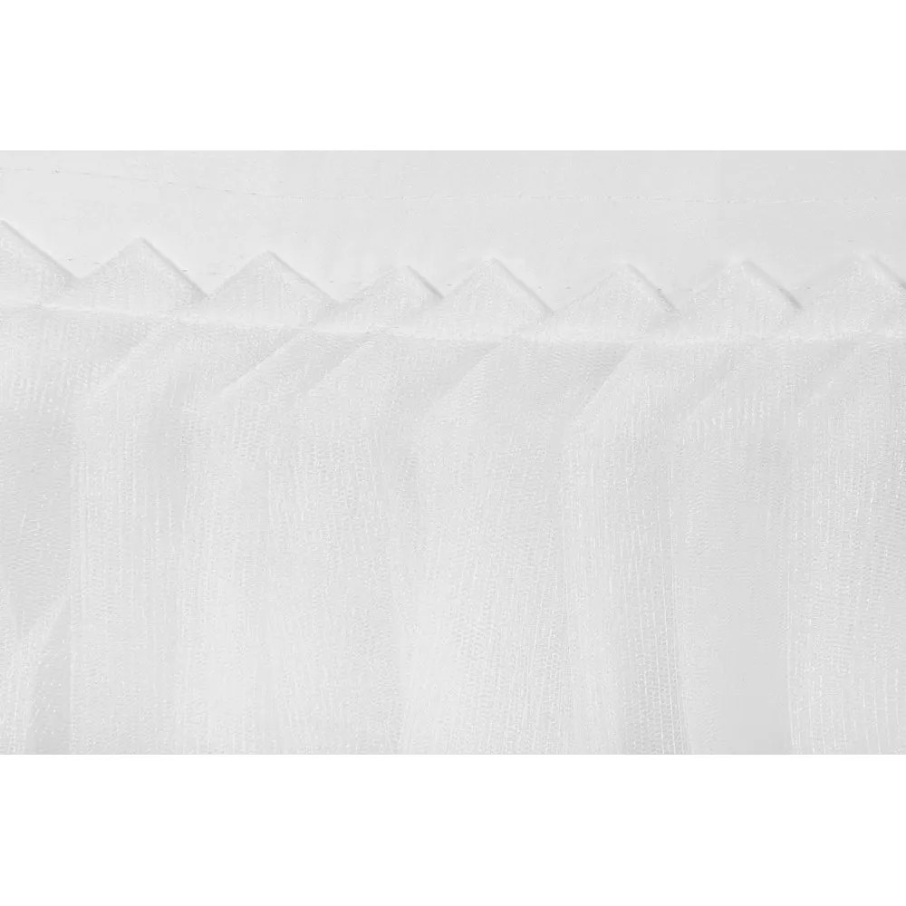 Tulle Tutu 14ft Table Skirt - White